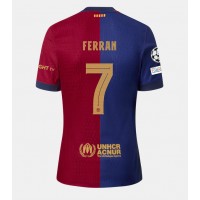 Stroje piłkarskie Barcelona Ferran Torres #7 Koszulka Podstawowej 2024-25 Krótki Rękaw